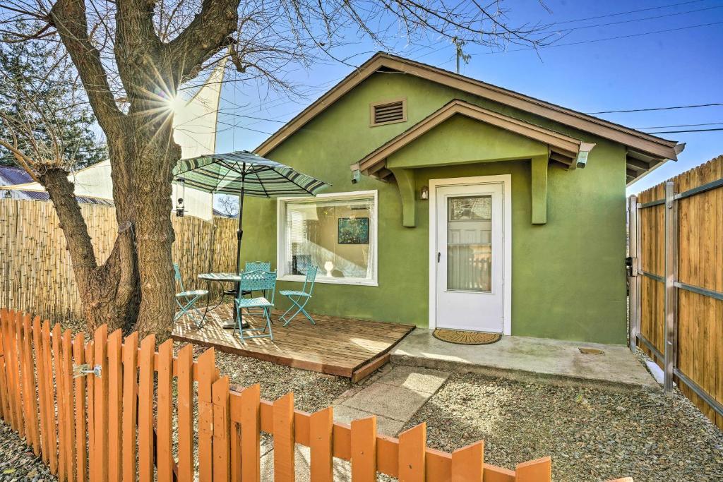 Vibrant Prescott Cottage with Private Backyard!